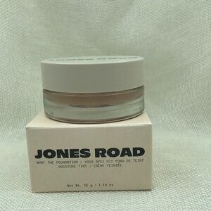 Jones Road What The Foundation shade porcelain 1.14oz new with box